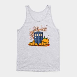 TARDIS Pumpkin Patch Tank Top